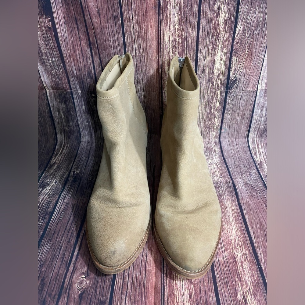 Kristin Cavallari Chinese Laundry Tan Booties Womens Size 8